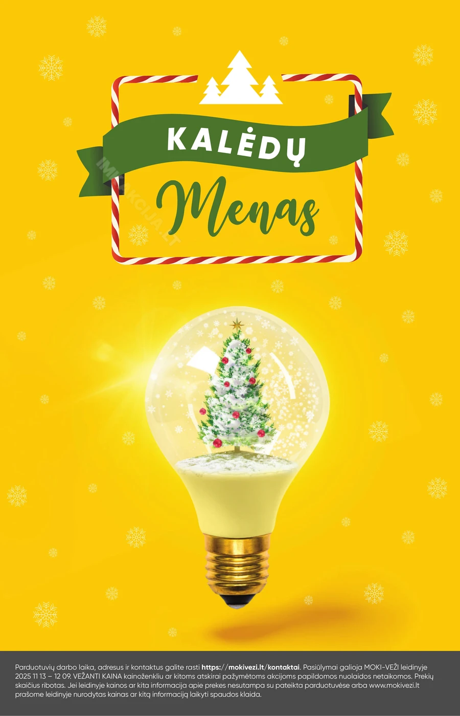 MOKI VEŽI akcijų leidinys „Kalėdų menas“ puslapis 38