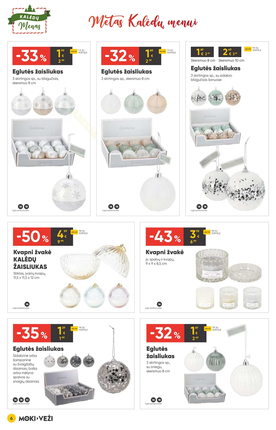 MOKI VEŽI akcijų leidinys „Kalėdų menas“ puslapis 6