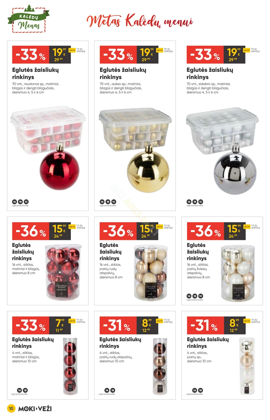 MOKI VEŽI akcijų leidinys „Kalėdų menas“ puslapis 10