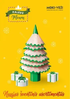 MOKI VEŽI akcijų leidinys „Kalėdų menas“