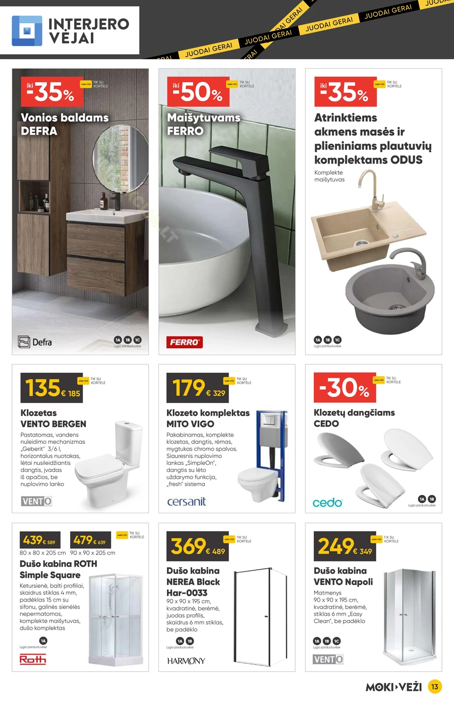 MOKI VEŽI akcijų leidinys puslapis 13