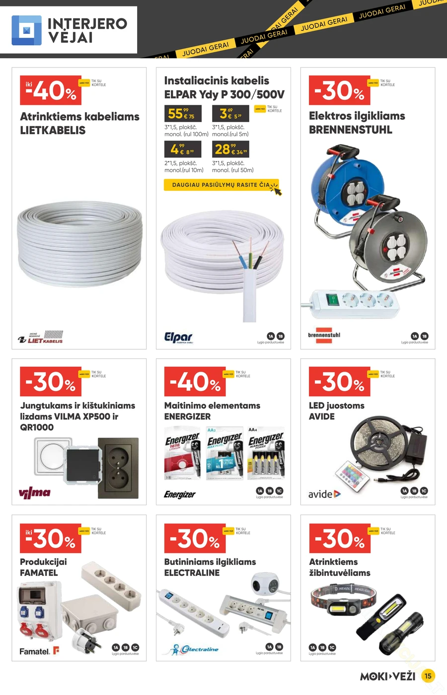 MOKI VEŽI akcijų leidinys puslapis 15
