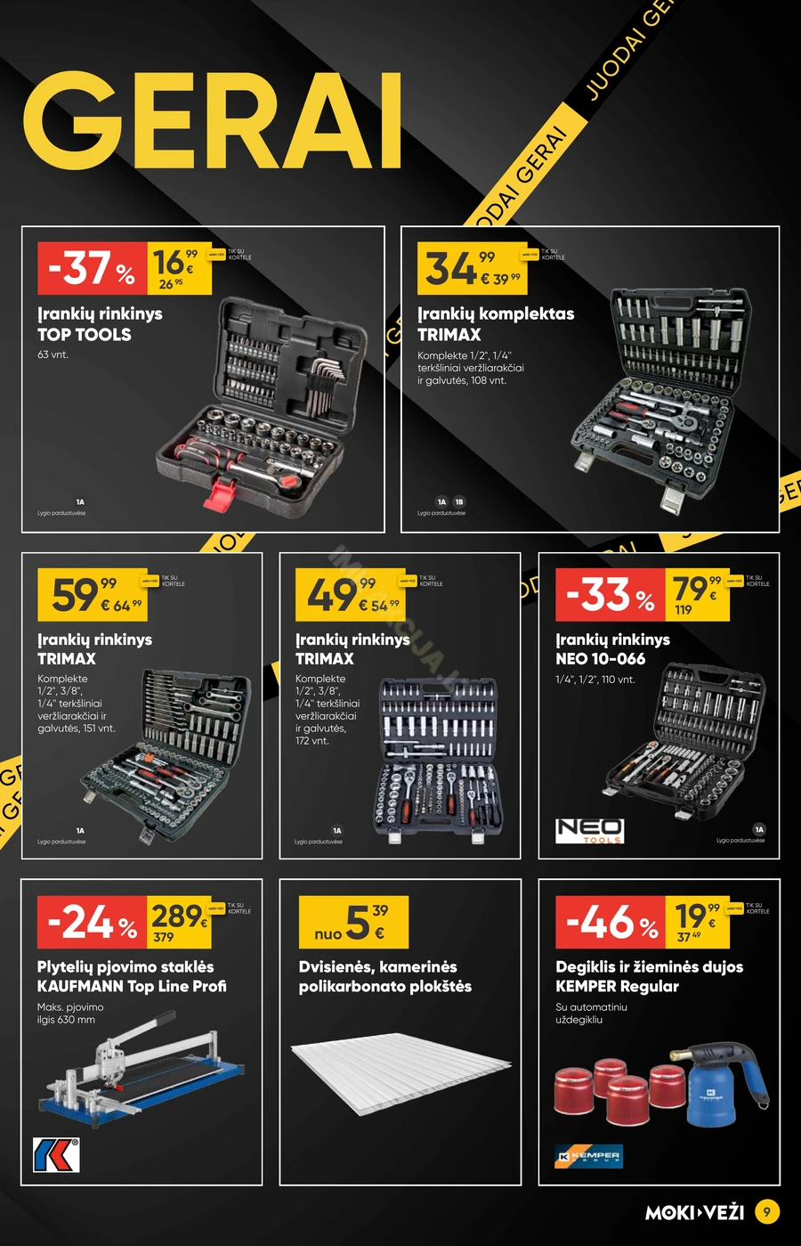 MOKI VEŽI akcijų leidinys puslapis 9