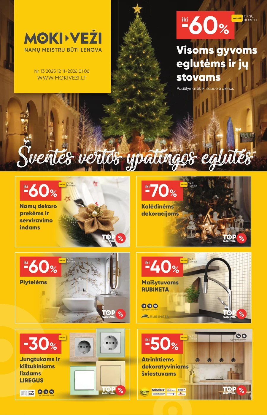 MOKI VEŽI akcijų leidinys puslapis 1
