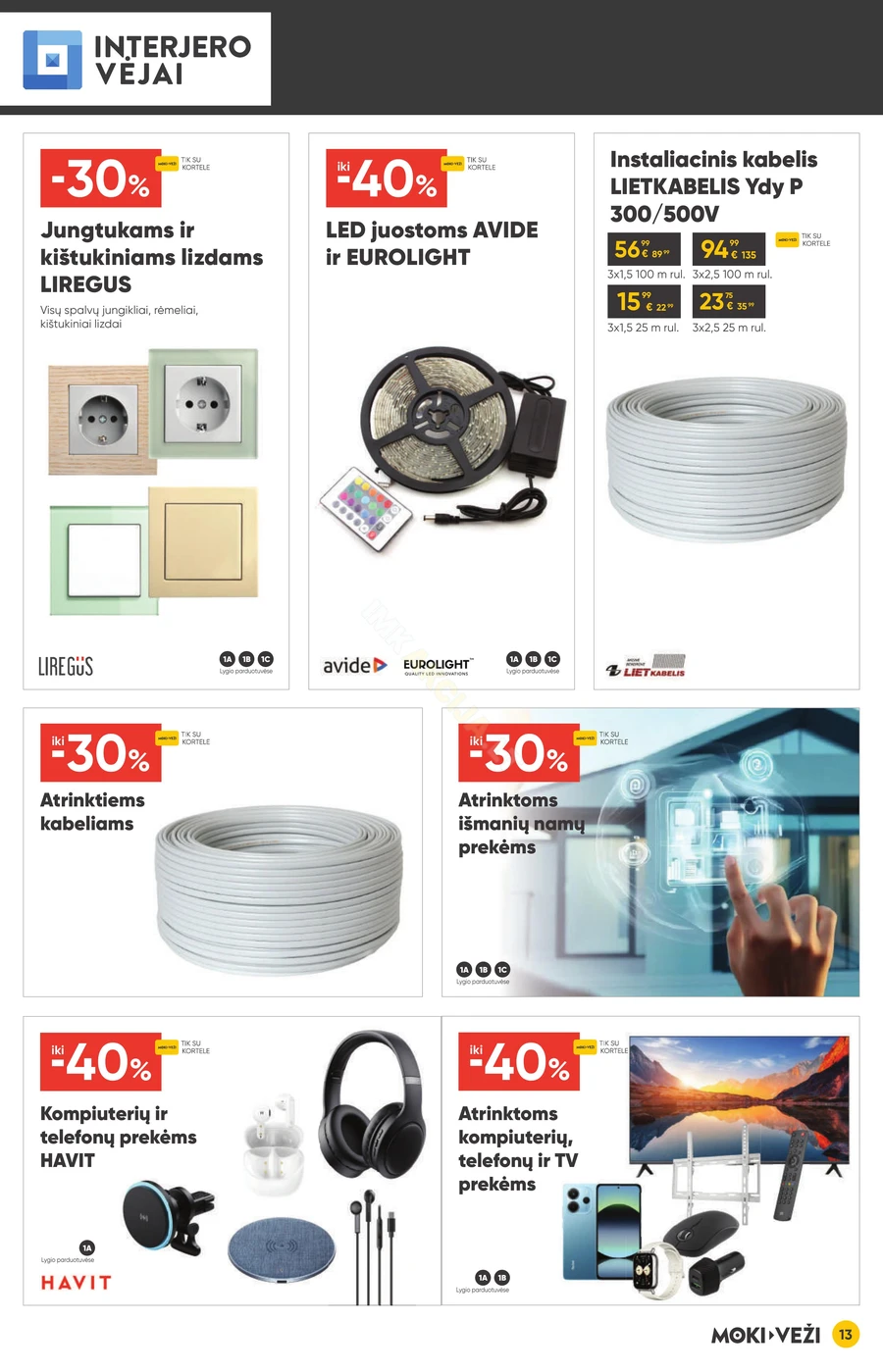 MOKI VEŽI akcijų leidinys puslapis 13
