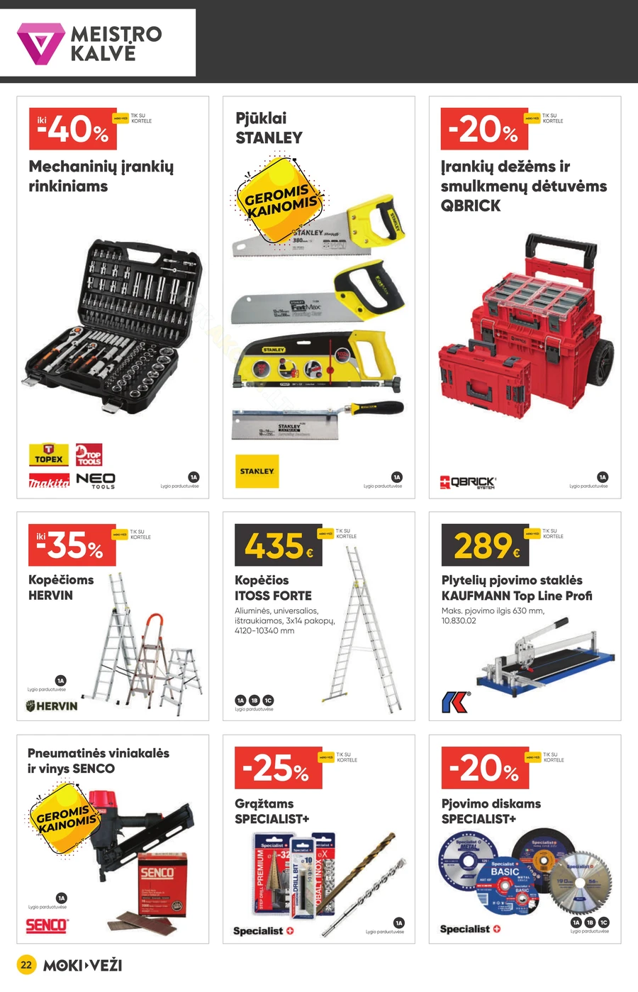 MOKI VEŽI akcijų leidinys puslapis 22