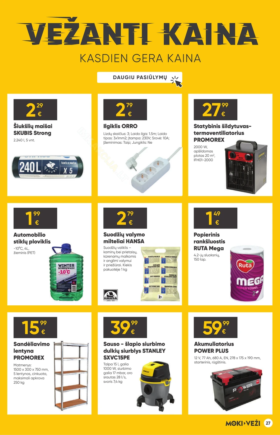MOKI VEŽI akcijų leidinys puslapis 27