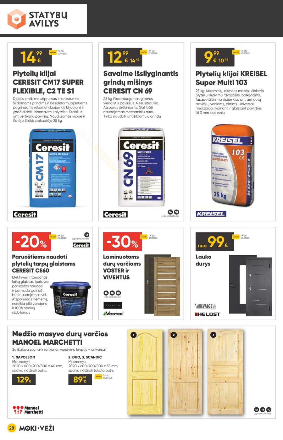 MOKI VEŽI akcijų leidinys puslapis 28