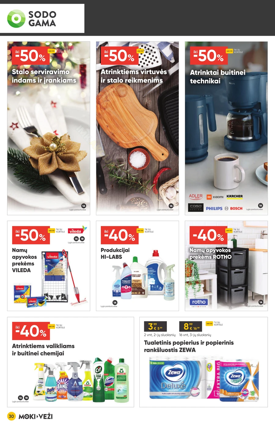 MOKI VEŽI akcijų leidinys puslapis 30