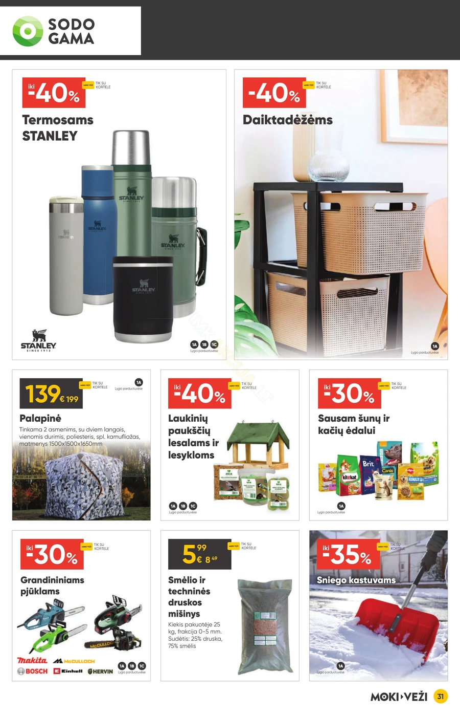 MOKI VEŽI akcijų leidinys puslapis 31