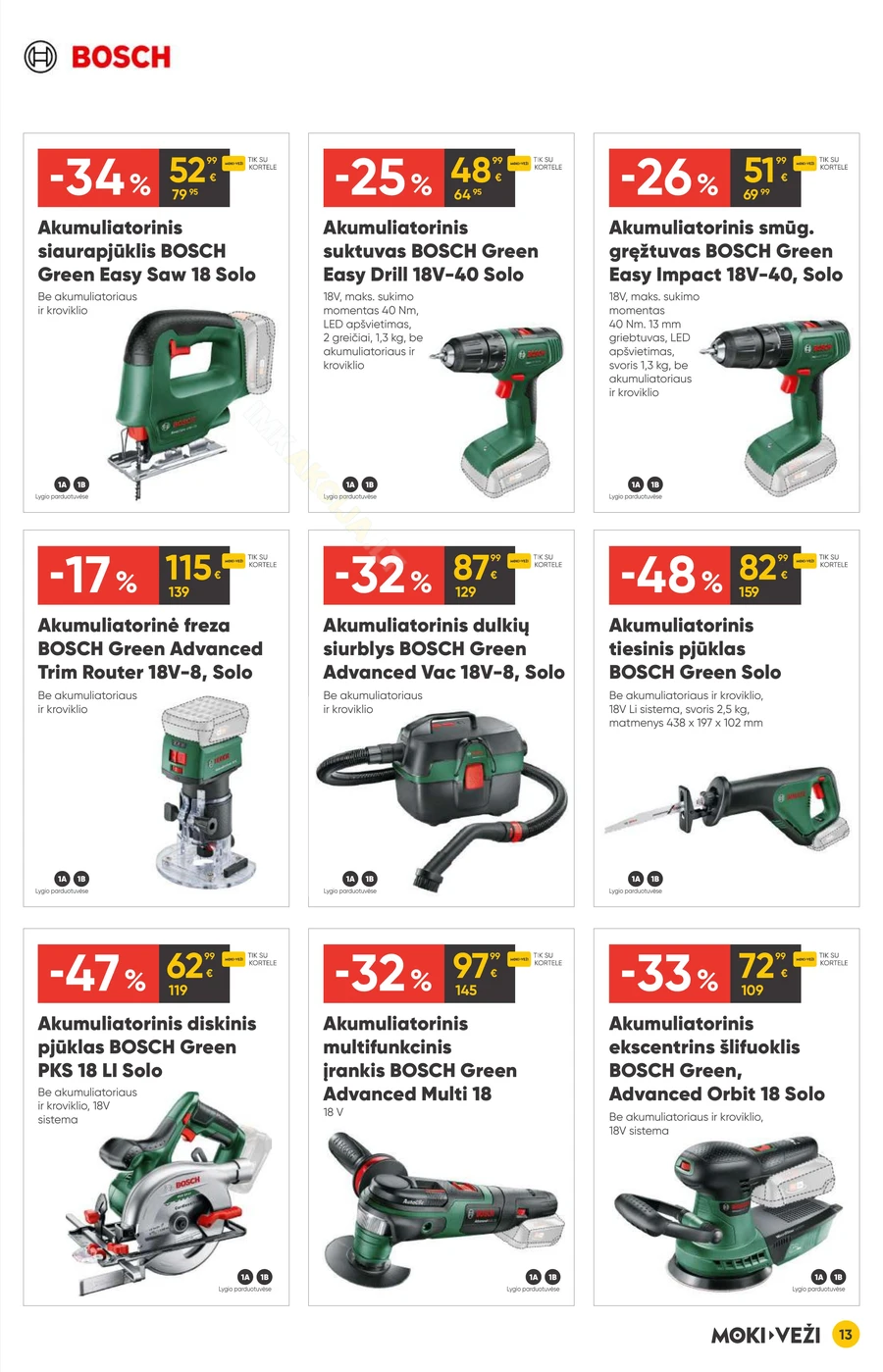 MOKI VEŽI akcijų leidinys puslapis 13