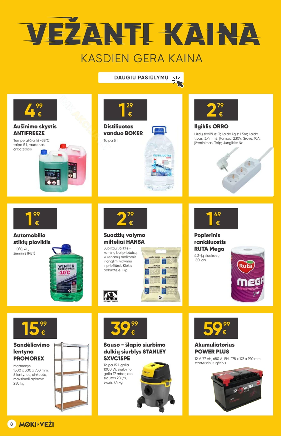 MOKI VEŽI akcijų leidinys puslapis 8
