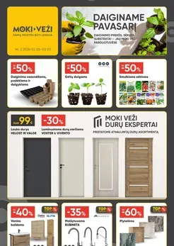 MOKI VEŽI akcijų leidinys