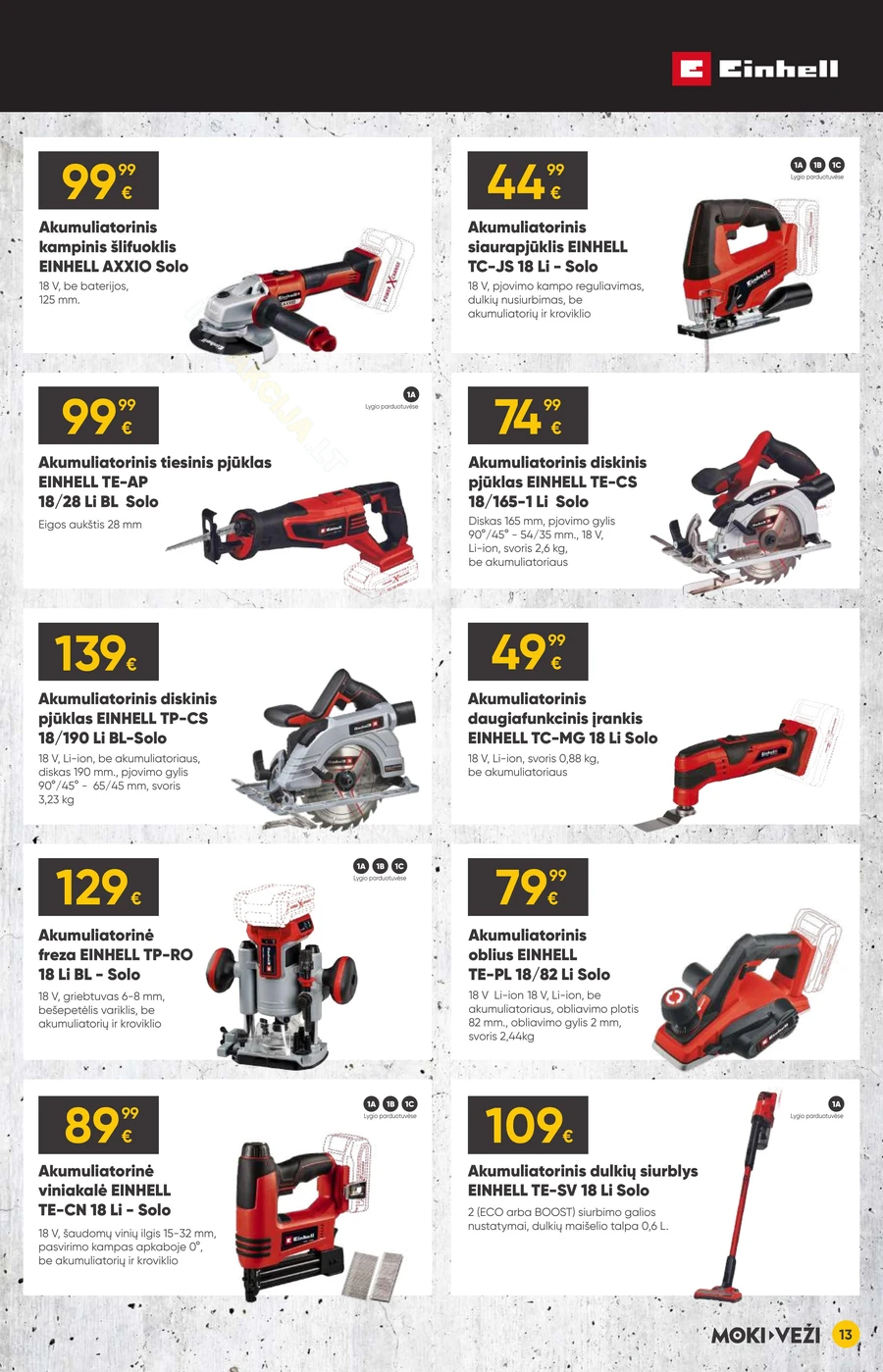 MOKI VEŽI akcijų leidinys puslapis 13