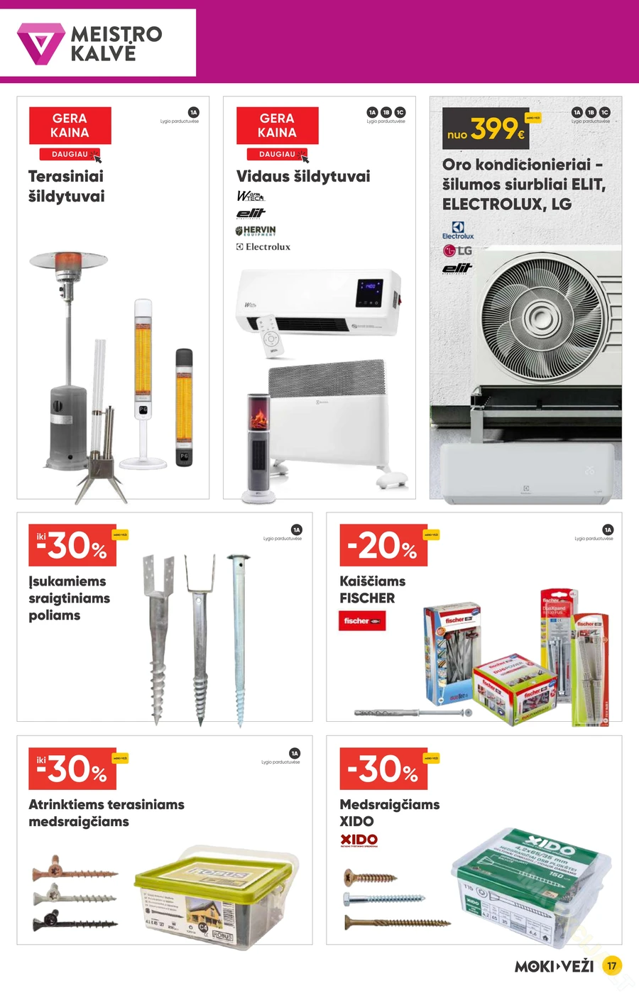 MOKI VEŽI akcijų leidinys puslapis 17
