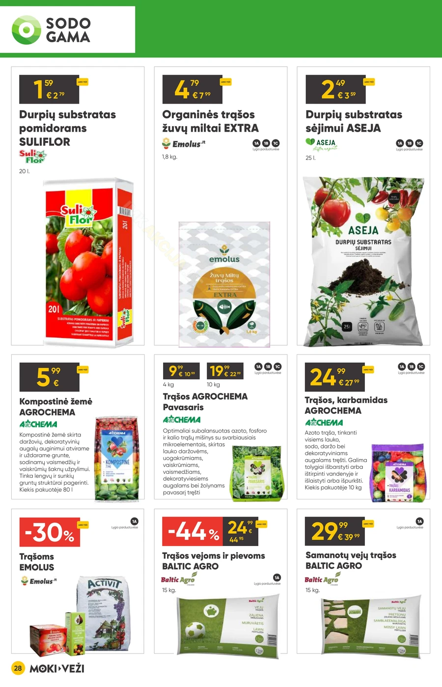 MOKI VEŽI akcijų leidinys puslapis 28