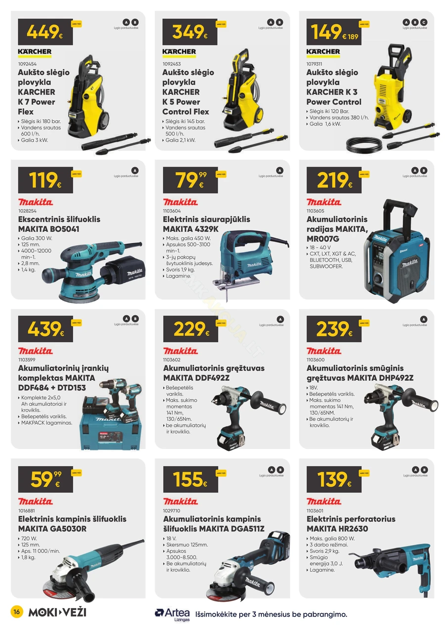 MOKI VEŽI akcijų leidinys puslapis 16