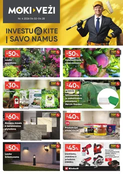 MOKI VEŽI akcijų leidinys