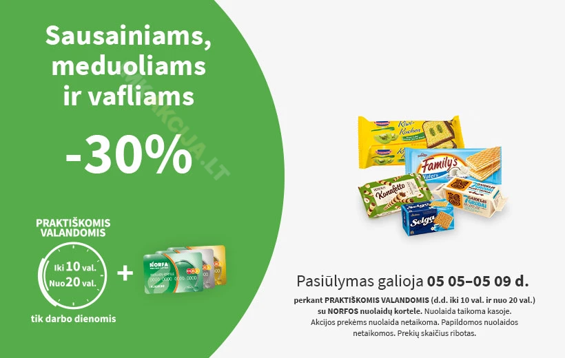 NORFA PRAKTIŠKŲ VALANDŲ pasiūlymai puslapis 2