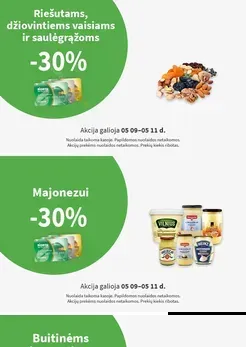 NORFA SAVAITGALIO akcijos