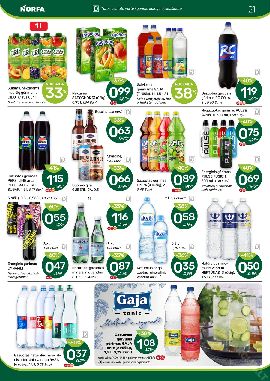 NORFA akcijų leidinys Nr. 12 puslapis 21