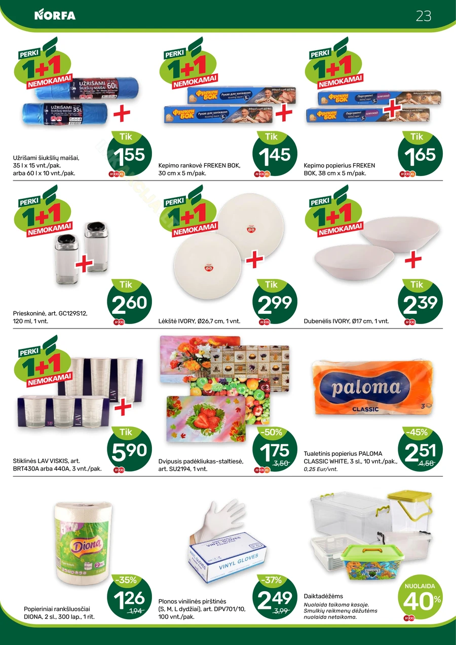 NORFA akcijų leidinys Nr. 12 puslapis 23