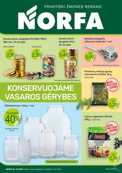 NORFA akcijų leidinys Nr. 13