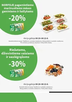 NORFA SAVAITGALIO akcijos