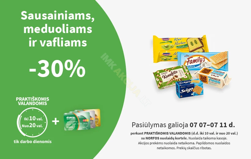 NORFA PRAKTIŠKŲ VALANDŲ pasiūlymai puslapis 2