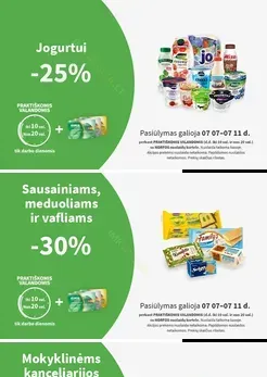NORFA PRAKTIŠKŲ VALANDŲ pasiūlymai