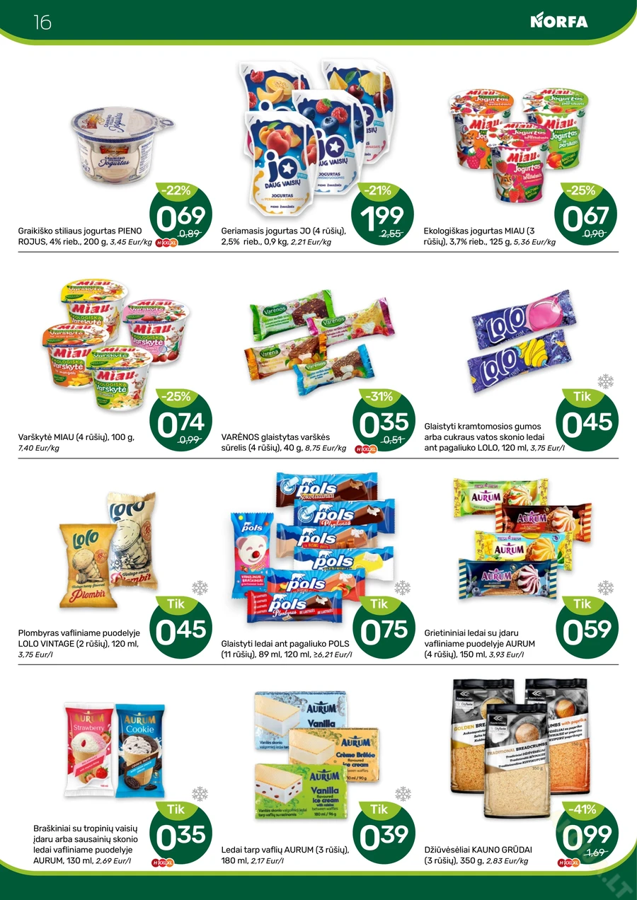 NORFA akcijų leidinys Nr. 15 puslapis 16