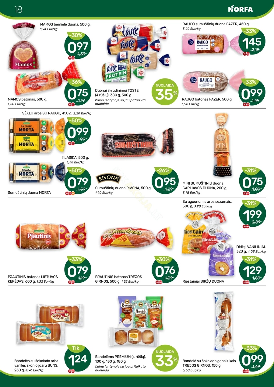NORFA akcijų leidinys Nr. 15 puslapis 18