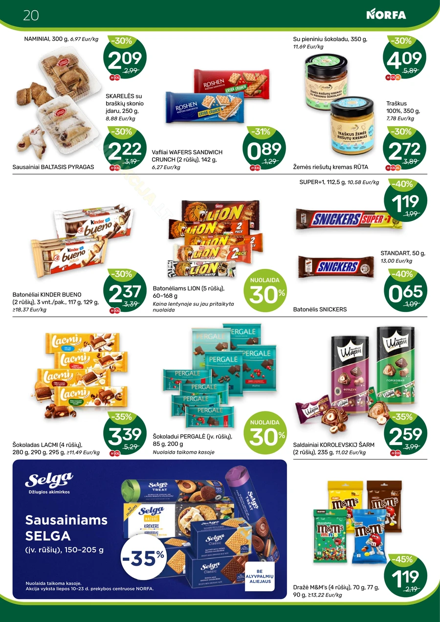 NORFA akcijų leidinys Nr. 15 puslapis 20