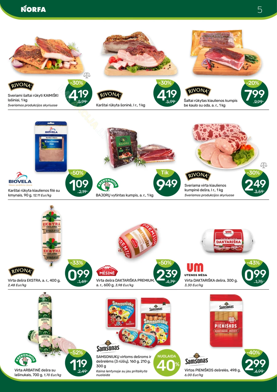NORFA akcijų leidinys Nr. 15 puslapis 5