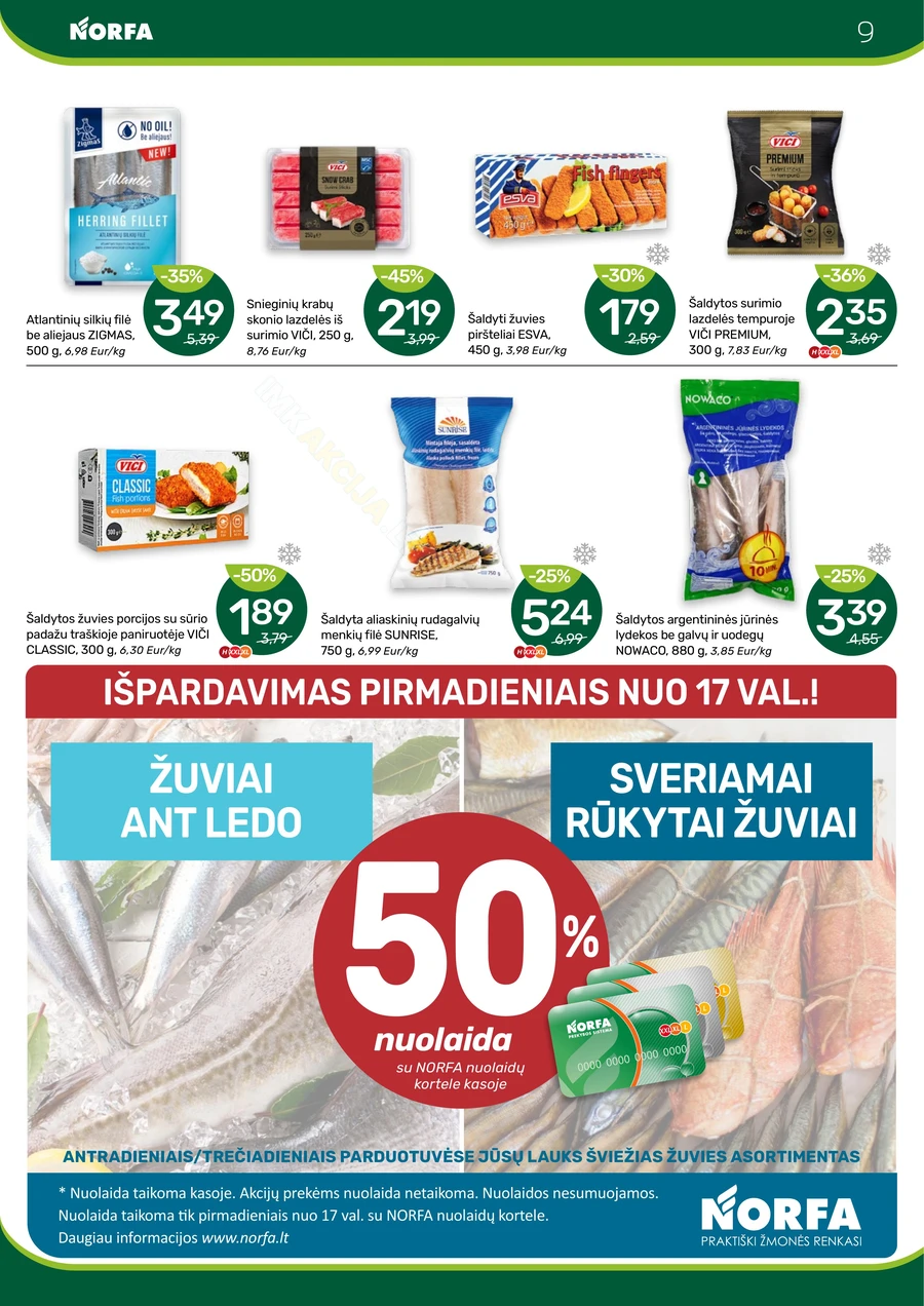 NORFA akcijų leidinys Nr. 15 puslapis 9