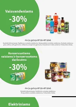 NORFA SAVAITGALIO akcijos