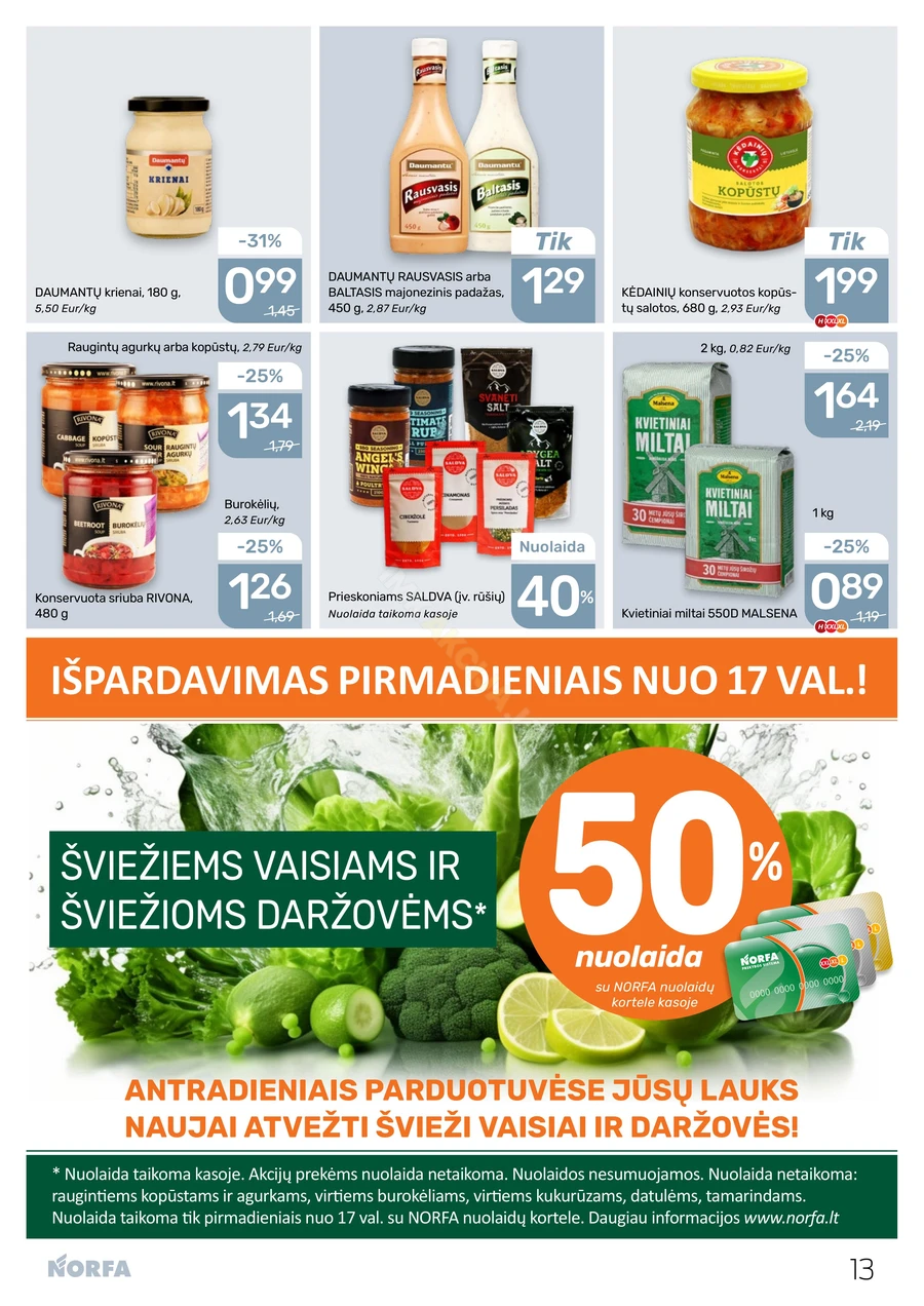 NORFA akcijų leidinys Nr. 19 puslapis 13