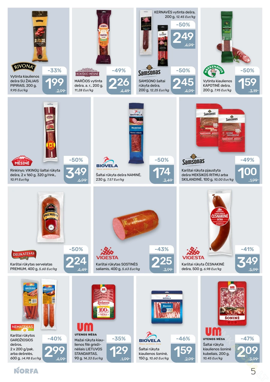 NORFA akcijų leidinys Nr. 19 puslapis 5