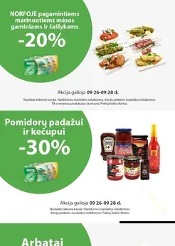 NORFA SAVAITGALIO akcijos