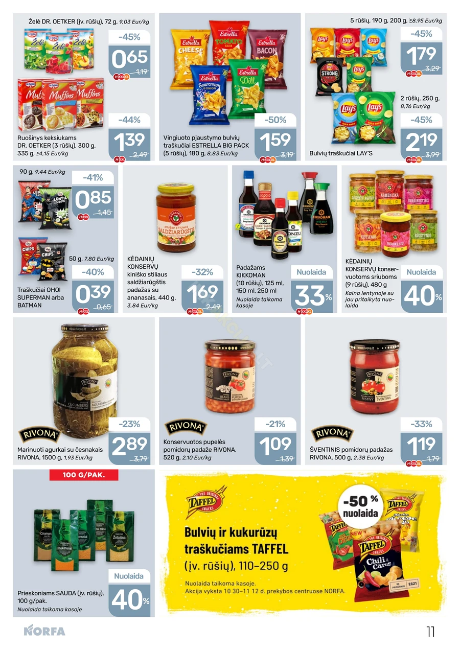 NORFA akcijų leidinys Nr. 23 puslapis 11