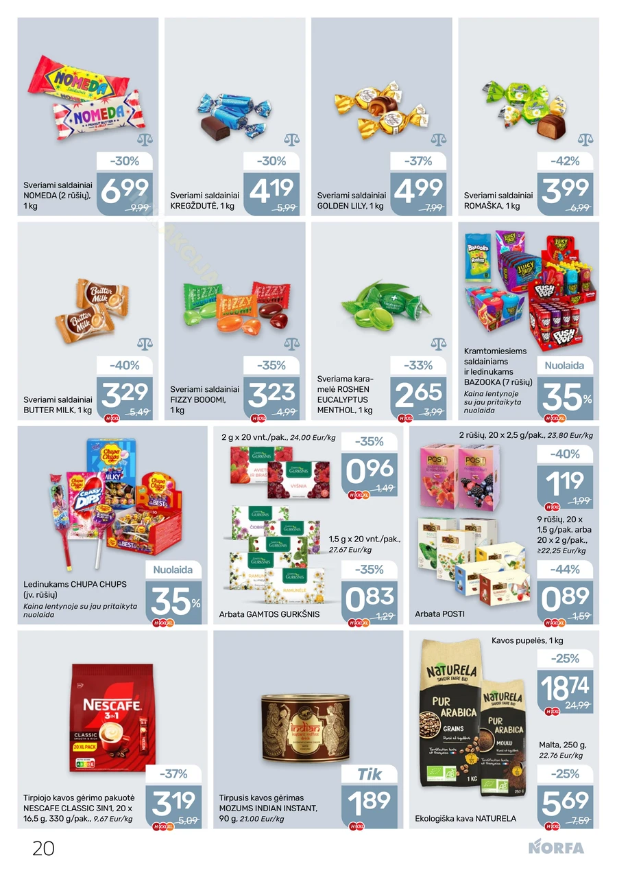 NORFA akcijų leidinys Nr. 23 puslapis 20