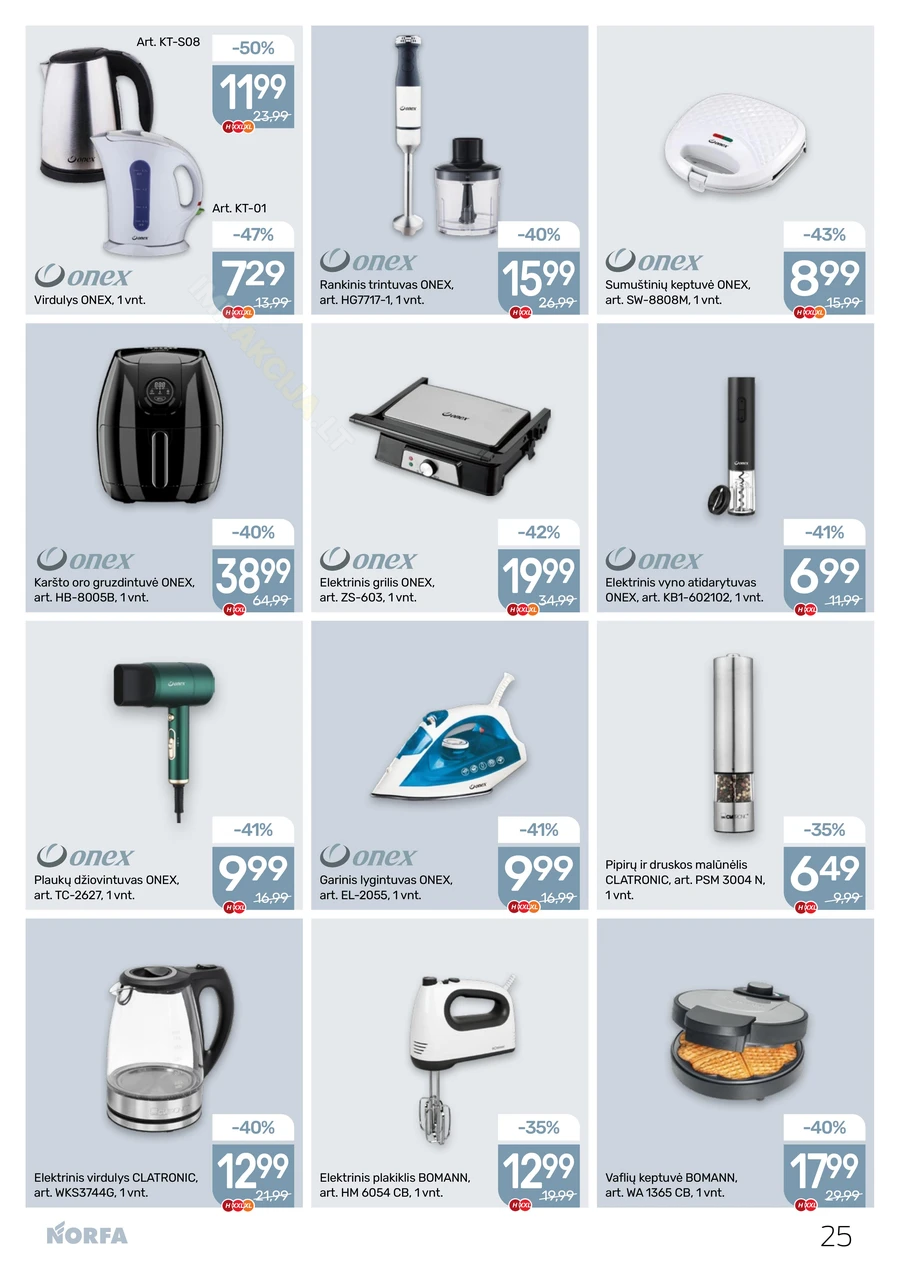 NORFA akcijų leidinys Nr. 23 puslapis 25