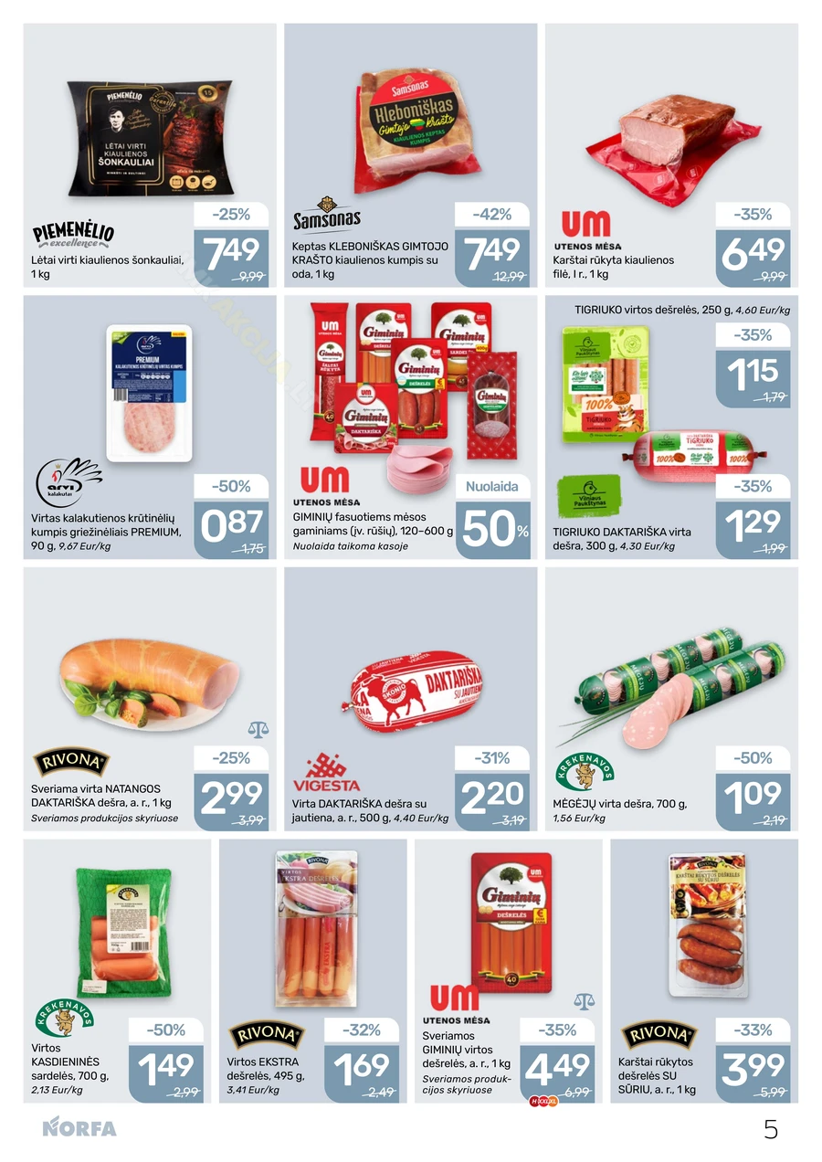 NORFA akcijų leidinys Nr. 23 puslapis 5