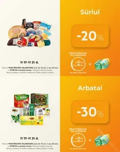 NORFA PRAKTIŠKŲ VALANDŲ pasiūlymai