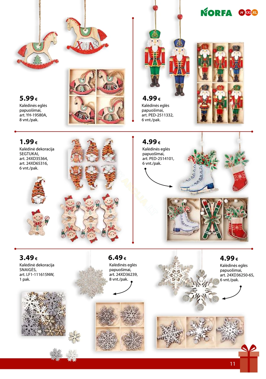 NORFA leidinys „Išsirink savo Kalėdas“ puslapis 11