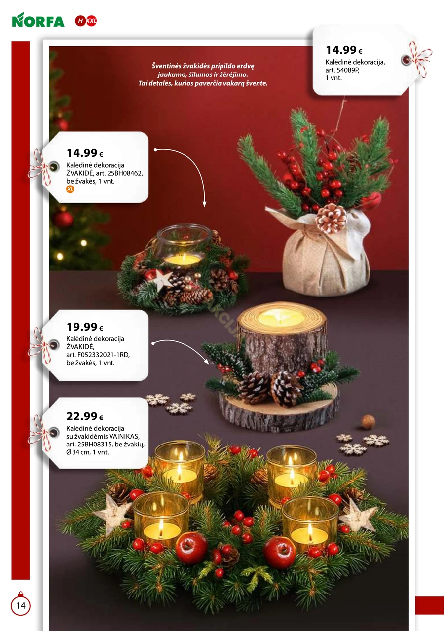NORFA leidinys „Išsirink savo Kalėdas“ puslapis 14