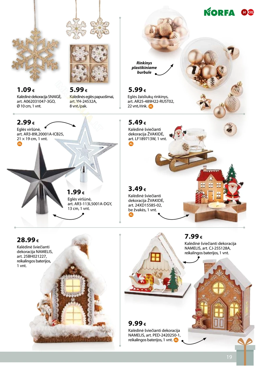 NORFA leidinys „Išsirink savo Kalėdas“ puslapis 19