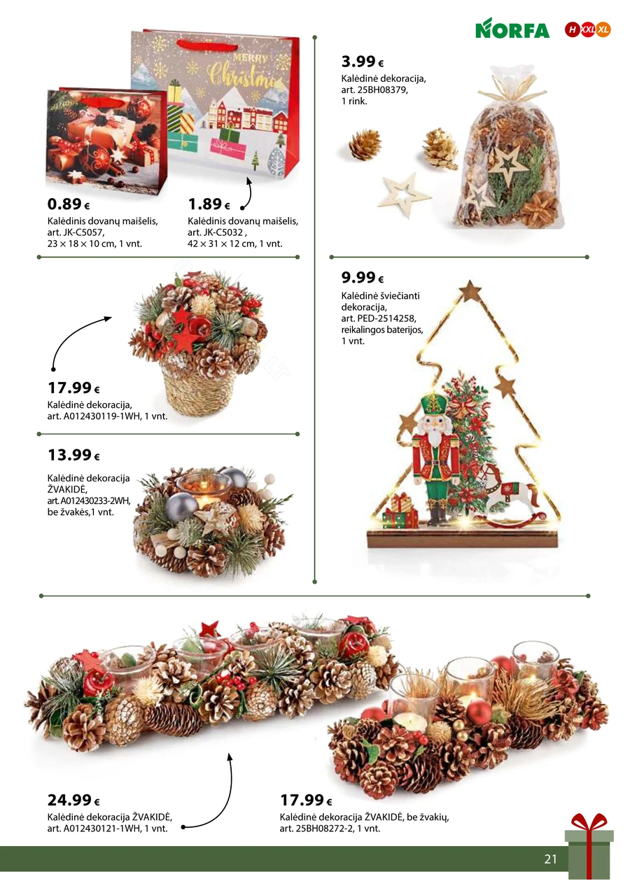 NORFA leidinys „Išsirink savo Kalėdas“ puslapis 21