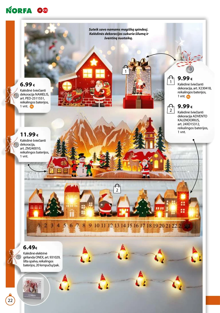 NORFA leidinys „Išsirink savo Kalėdas“ puslapis 22
