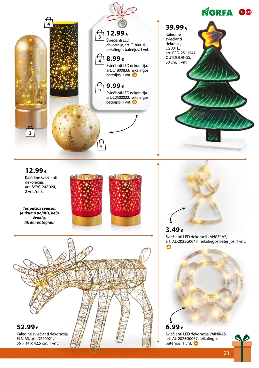 NORFA leidinys „Išsirink savo Kalėdas“ puslapis 23